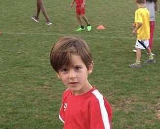 Fußball – Jacob beim Training